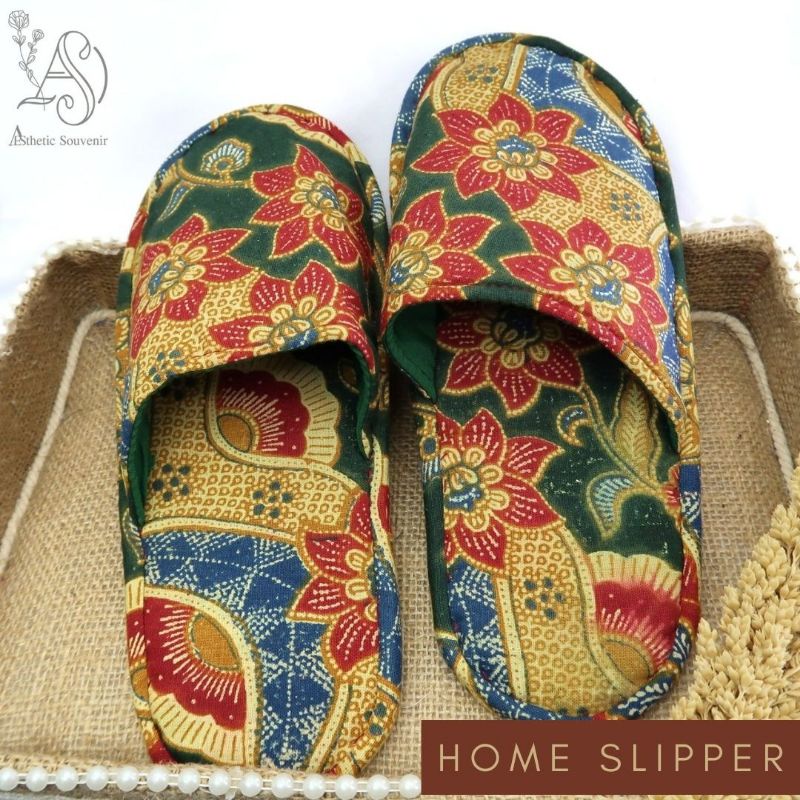 AESTHETIC SOUVENIR SANDAL HOTEL SENDAL RUMAH SANDAL KAIN SENDAL BATIK SANDAL SOUVENIR