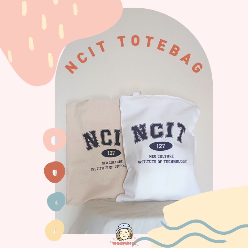 TOTEBAG CANVAS PREMIUM NCT 127 NCIT