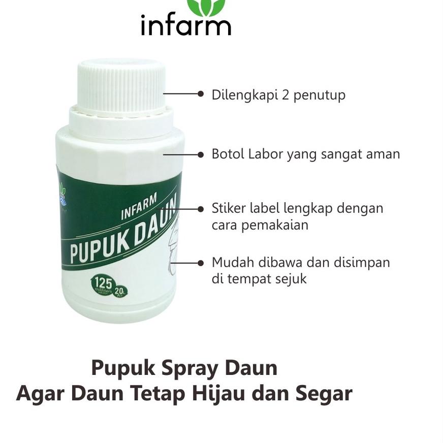 [COD] INFARM - Pupuk Daun Suplemen Kesuburan Daun Tanaman