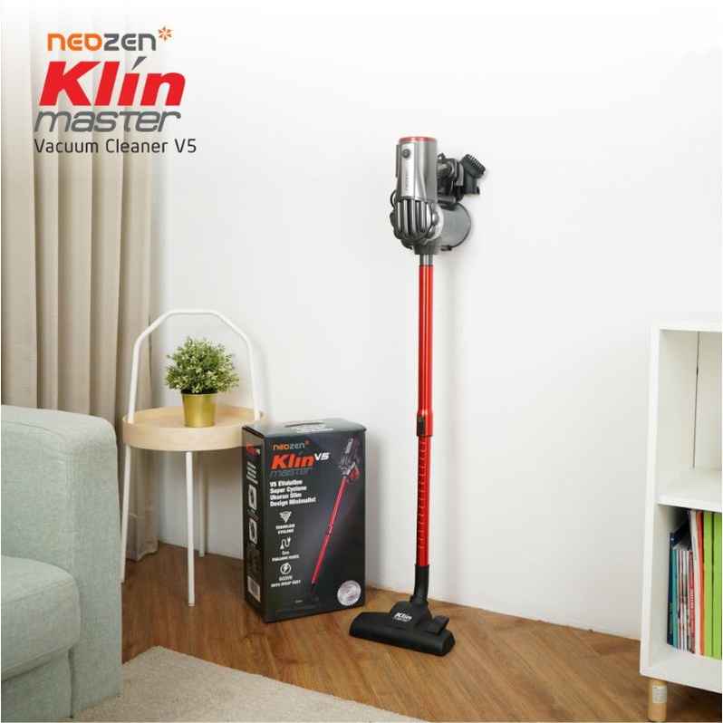 Vacum Cleaner Neozen Klin Master Daya Serap Kuat 18000 PA low Watt Kabel Panjang 5 Meter Portable Pe