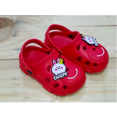 DX-355E-KLC Sandal Baim Anak Perempuan Motif Kelinci Lucu Merek Dulux Size 20-25