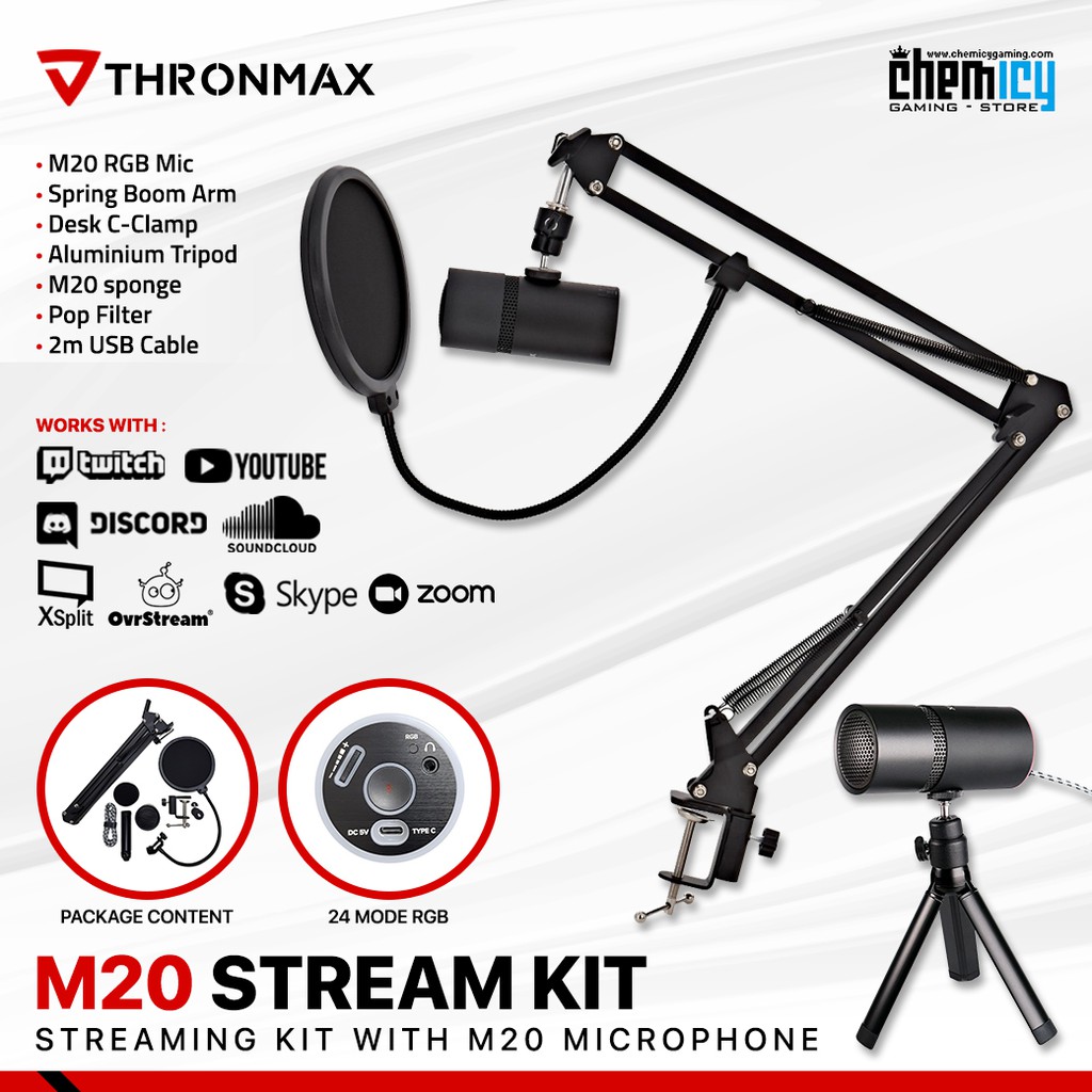 Thronmax M20 Streaming Kit for Streamer / Youtuber