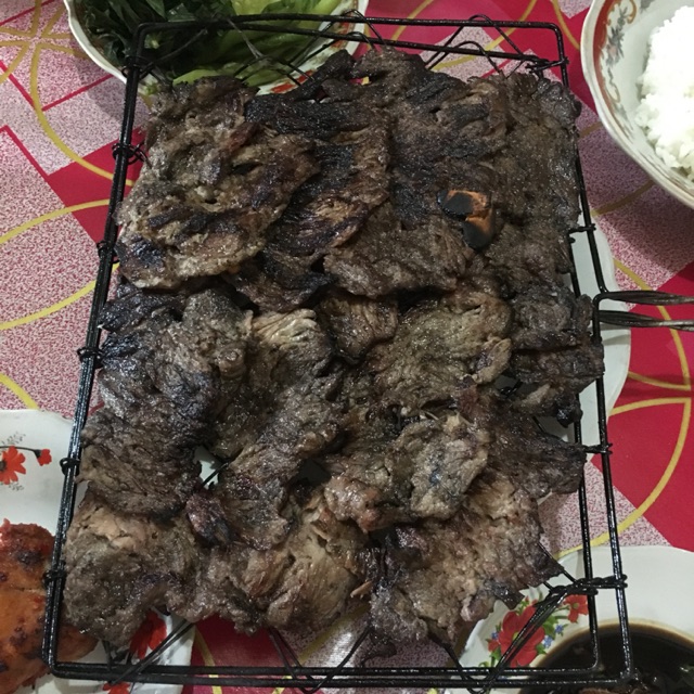 Dendeng batokok khas kerinci