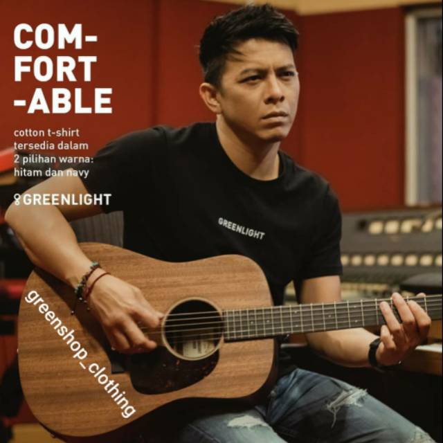 Kaos Ariel Noah GREENLIGHT ORIGINAL