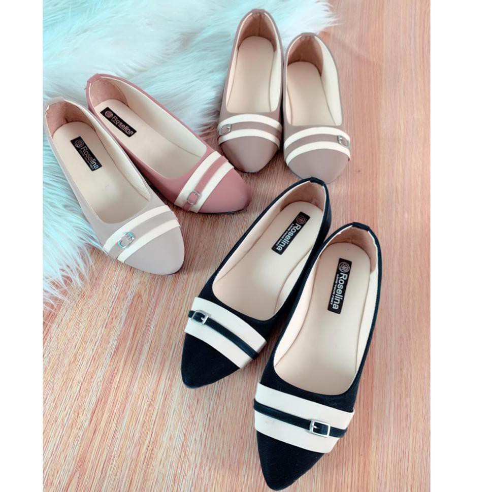 Barang Ori% ㊣ PROMO Flat Shoes ARETHA gesper ♖