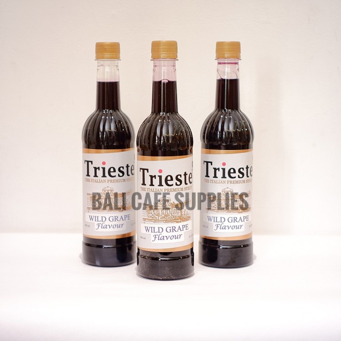 

Trieste Wild Grape Syrup 650ml sirup rasa anggur