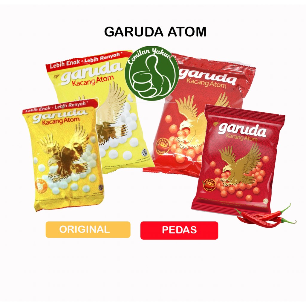 

Garuda Kacang Atom - Original 100gr / Pedas 100gr 220gr