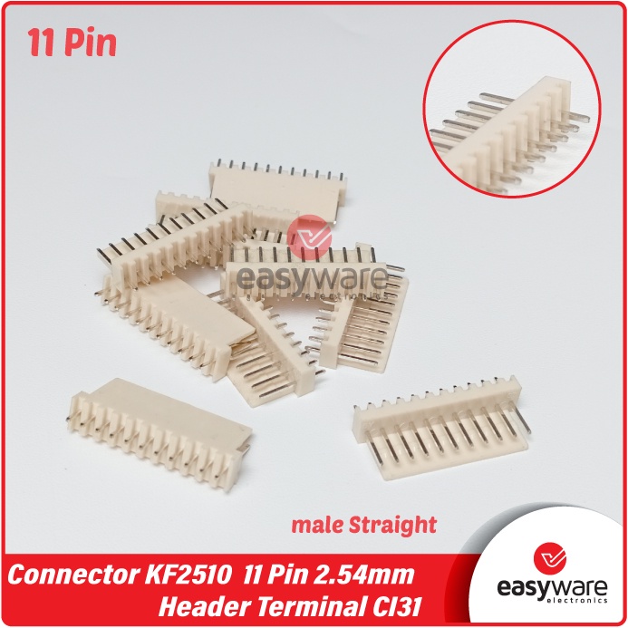 Molex KF2510 11P 11 Pin 11Pin 2.54mm Header Terminal CI31 Connector 2.54mm