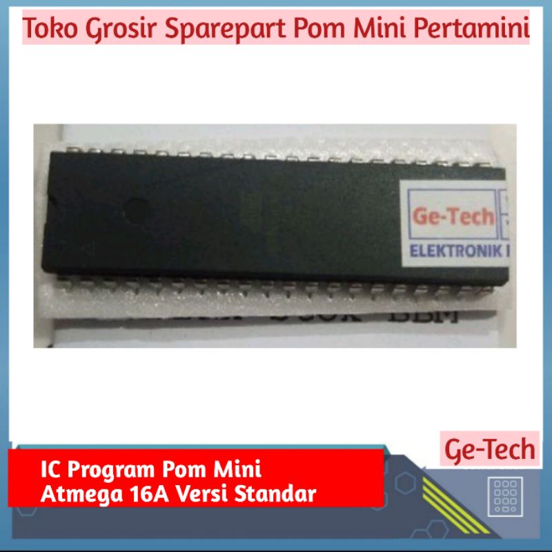 IC Program Pertamini Mesin Pom Mini Atmega 16 Pom Mini Standar