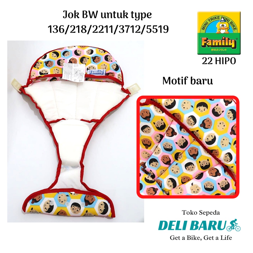 Jok baby walker family ORI type 136/2211/218A/781A