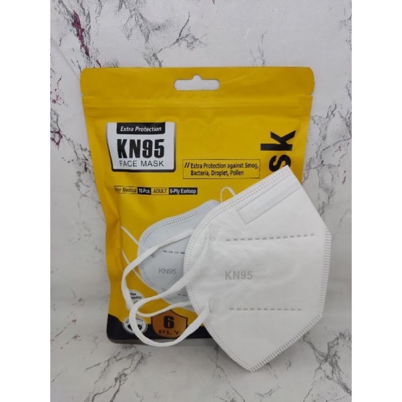 OBRAL!!! Masker KN95 QUEEN MASK Warna 6Ply Premium isi 10 Pcs6Ply Premium