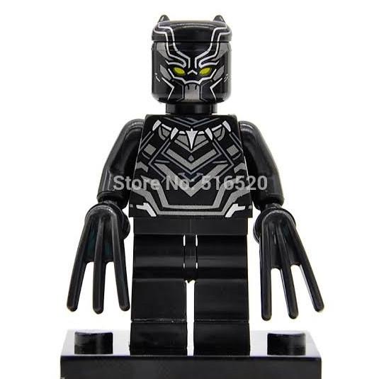 Bergaransi Minifigures Lego Black Panther Minifigure Terbatas