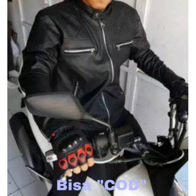 JAKET KULIT PRIA JAKET KULIT MOTOR