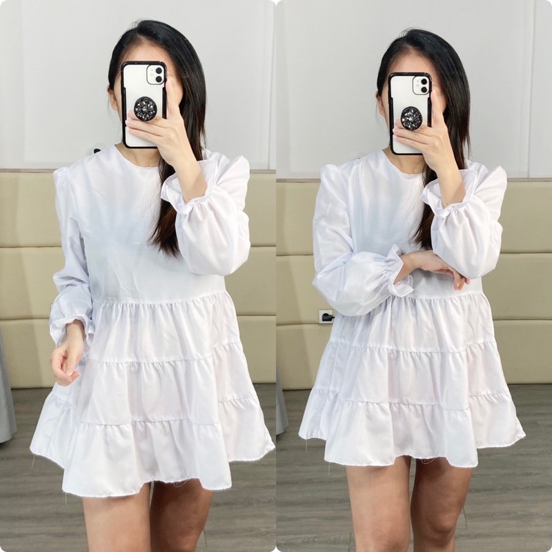 real pic dress fashion korea / fashion dress babydoll