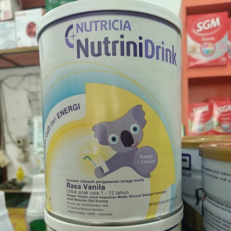 

Nutrinidrink Powder Rasa Vanilla 400 gr