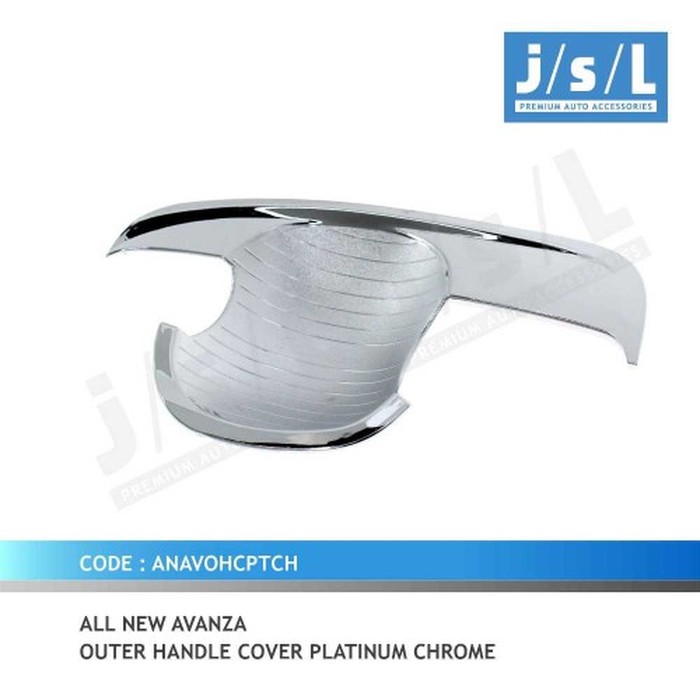 Outer Handle Avanza 2019 Platinum Chrome