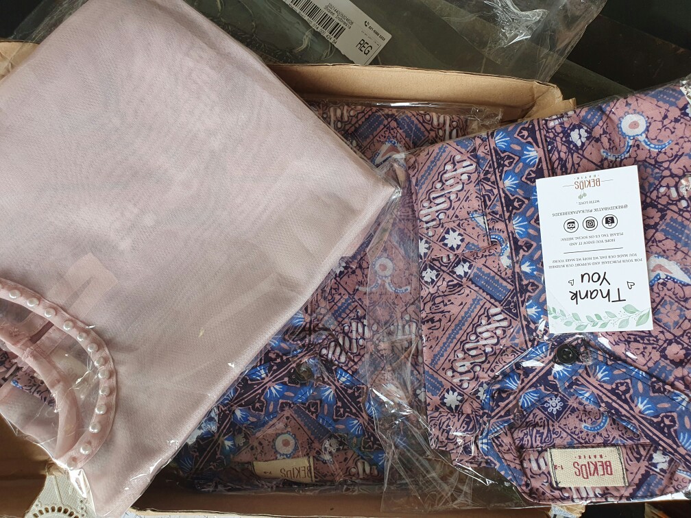 Dress Batik Anak Glazy