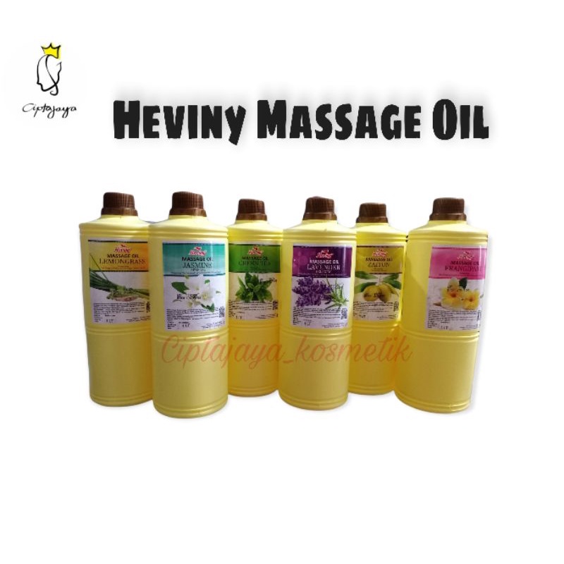 Heviny Massage oil / MInyak Pijat 1000ml