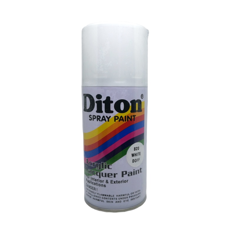 Pilok Pilox DITON PUTIH DOFF WHITE DOFF 820 300ml Cat Semprot Pylox