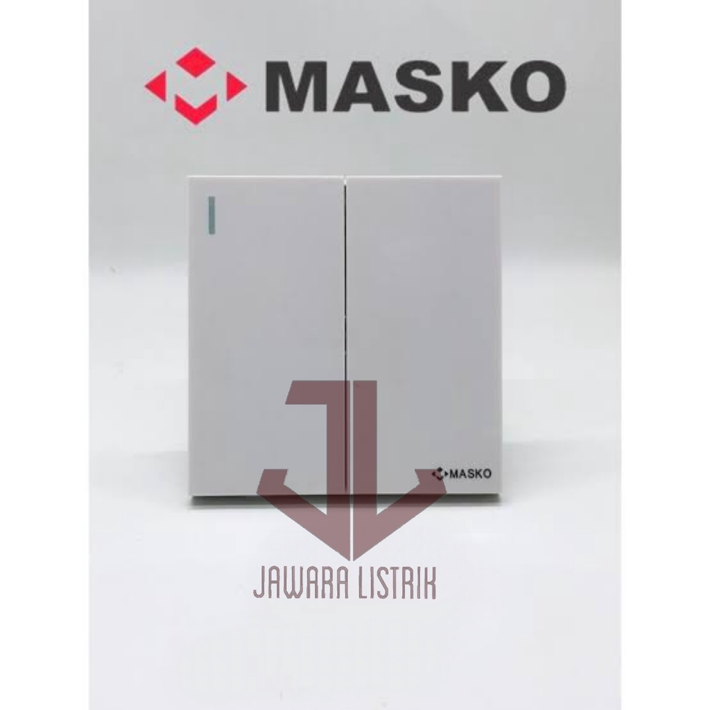 SAKLAR SERI DOUBLE AUSTIN MASKO A612 MINIMALIS PREMIUM QUALITY