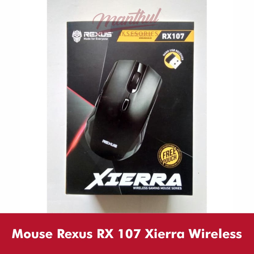 Mouse Rexus RX 107 Xierra Wireless