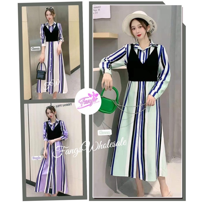 FW D397 Gamis Import Vest Premium Quality