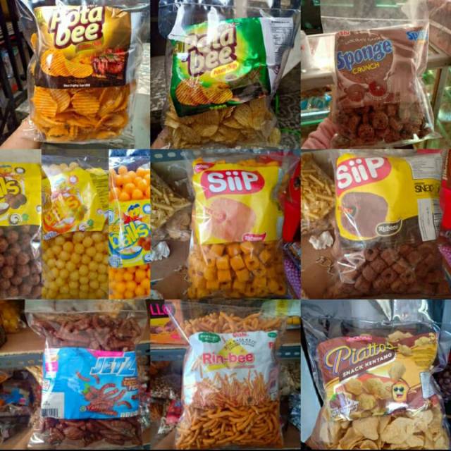 

Cemilan makanan ringan dan snack