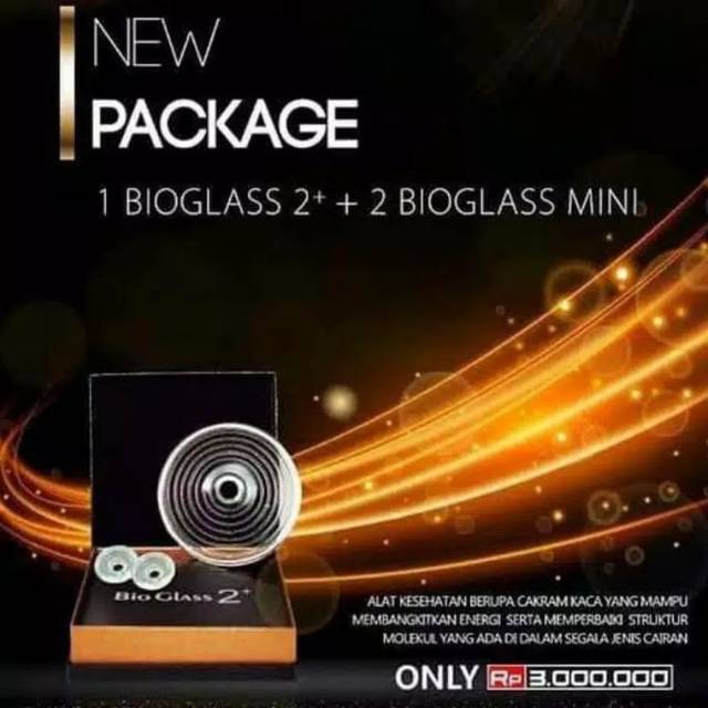 Paket BBM (BioGlass 2+ + 2 BioGlass Mini) MCI Original