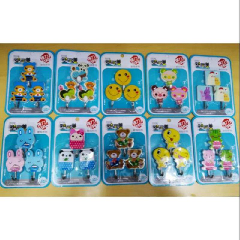 Kastok Tempel Karakter 3pcs / Kapstok Tempel Karakter 3pcs