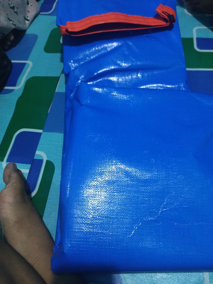 Kolam Terpal Kotak Ukuran ( 200×100×75cm ) Sejuta% Original Type A12 Cocok Untuk Budidaya Ikan Lele