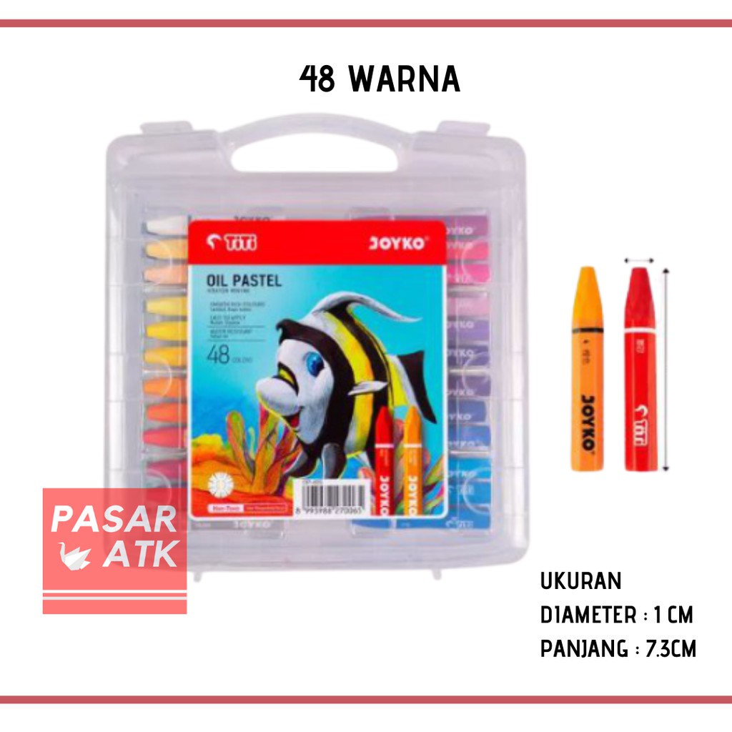 

RB Crayon TITI JOYKO 48 Warna