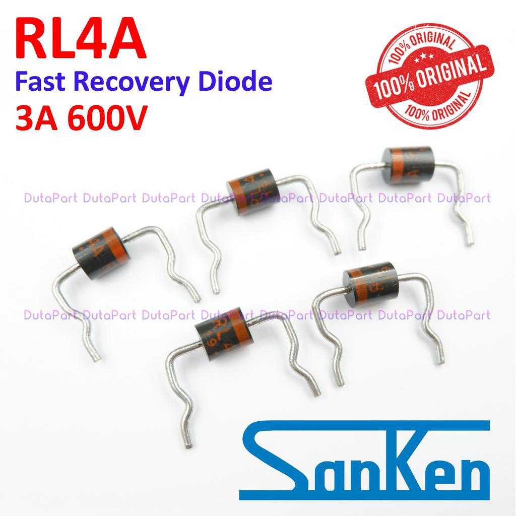 RL4A 3A 600V ORIGINAL SANKEN JAPAN Fast Recovery Diode Dioda