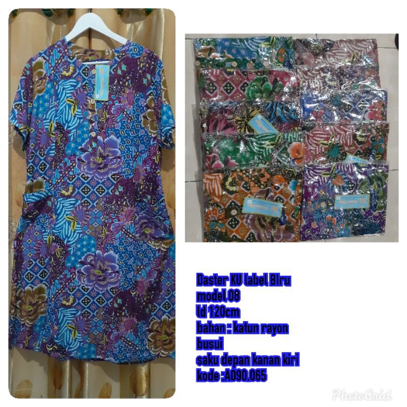 DASTER KENCANA UNGU ASLI LABEL BIRU