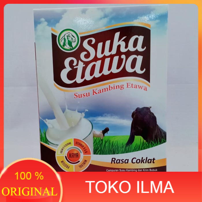 

ASLI Susu kambing suka etawa ekstra 500gr Alfa Herba ASLI - Coklat