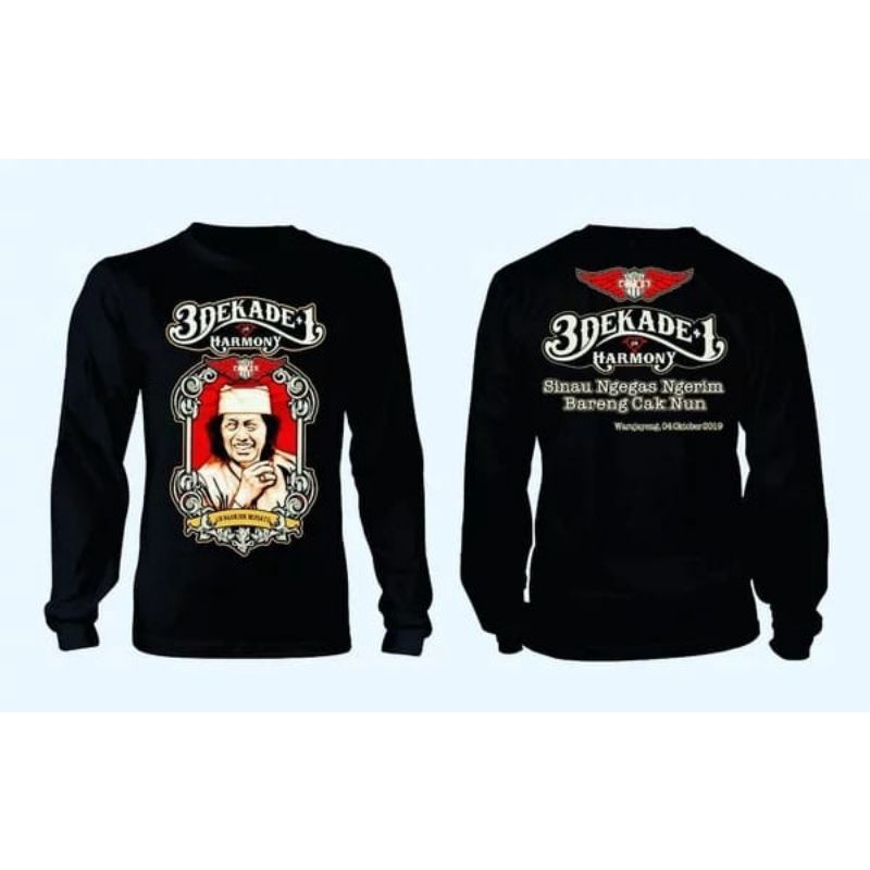 Kaos CB nganjuk anniversary 3 dekade sinau ngegas ngerim bareng cak Nun