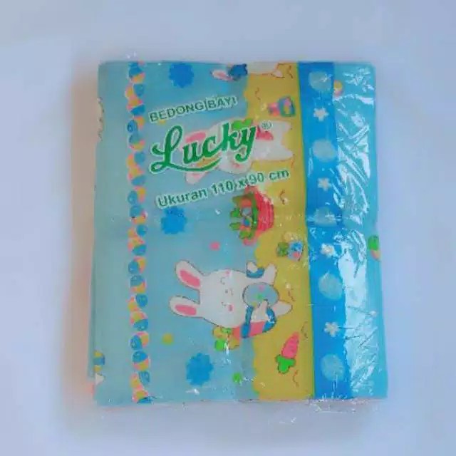 harga satuan bedong bayi lembut motif lucu