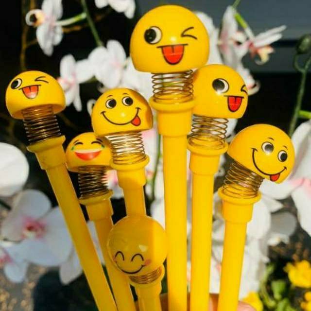 

Sale Pulpen Gel Spring Emoji Superhero LED Ready ECER