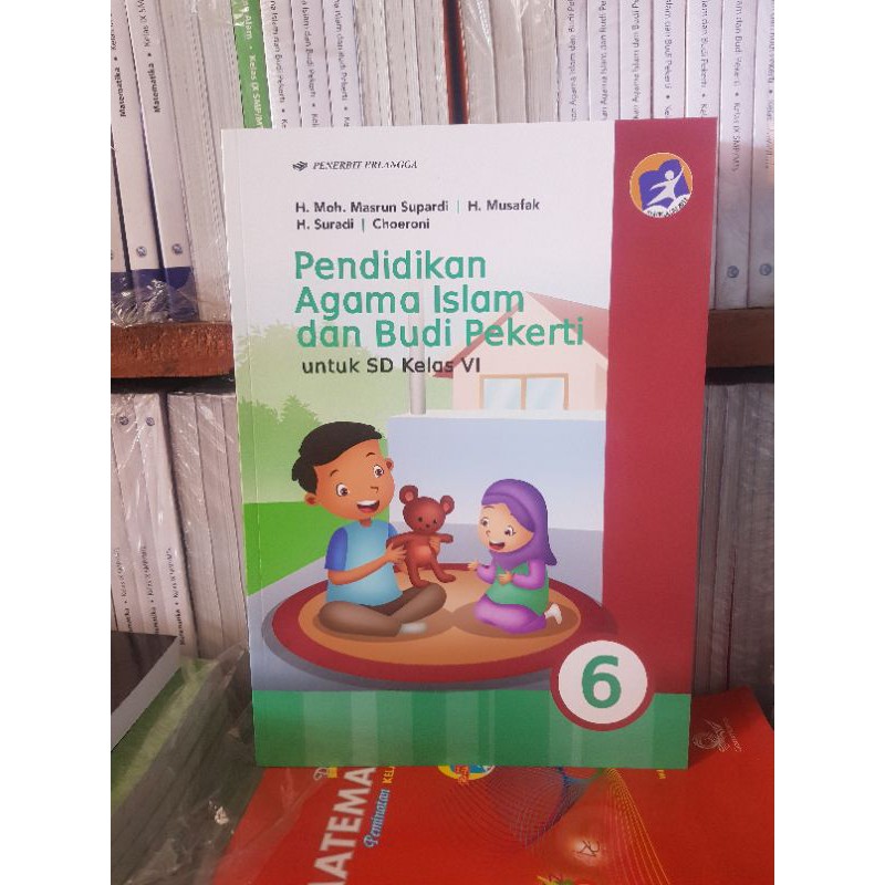 Buku Pendidikan Agama Islam dan Budi Pekerti Kelas 6 Revisi Erlangga