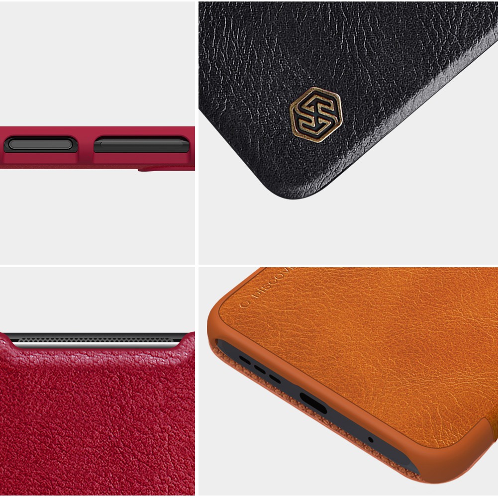 Flip Cover XIAOMI Poco M3 Nillkin Qin Leather Case Ori