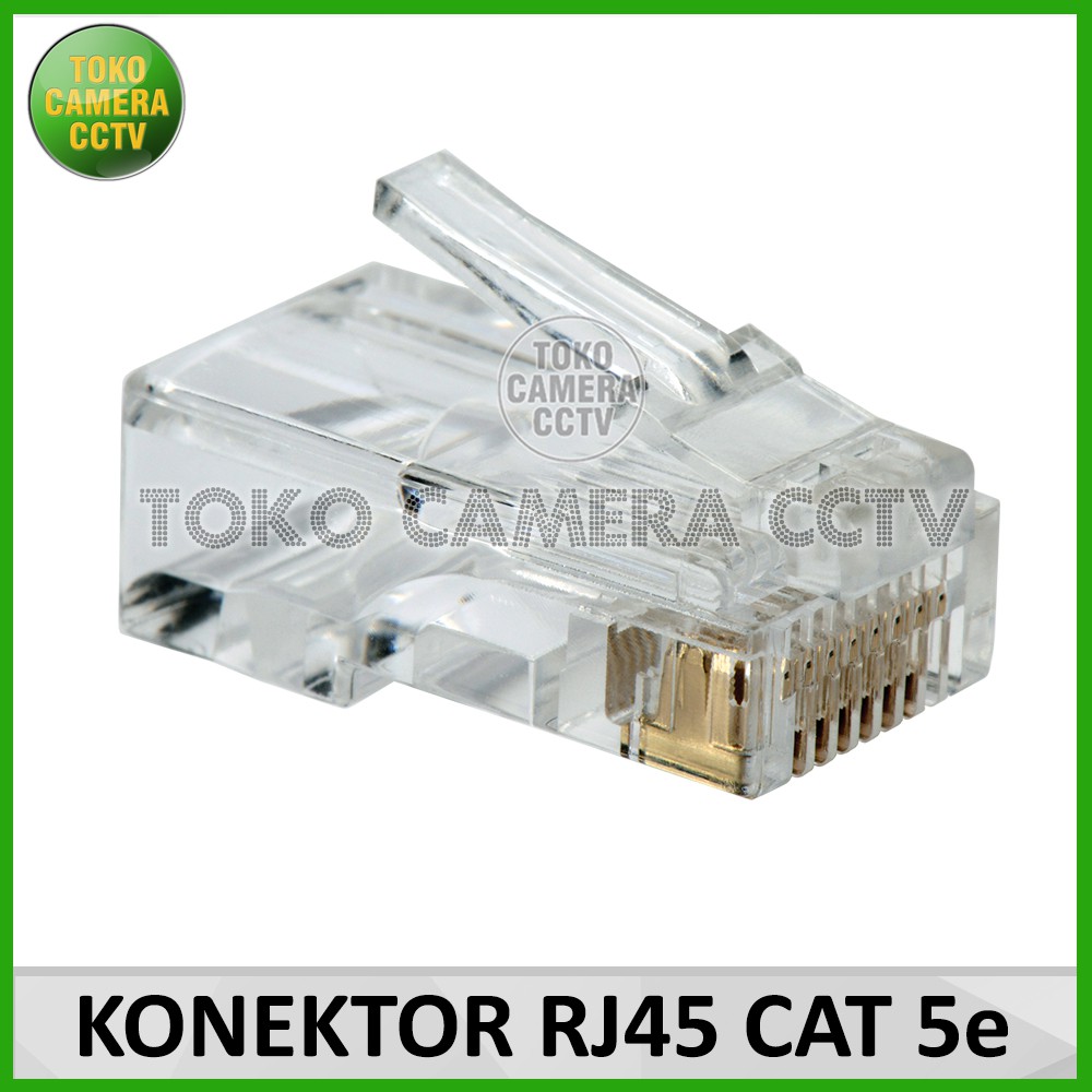 RJ45 CAT 5e KONEKTOR LAN CAT5e ECER SATUAN