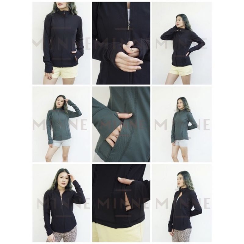 Full Zipper Jacket by 90Degree salur JW87501