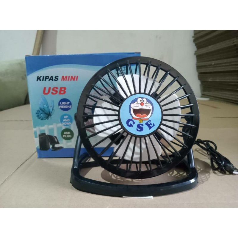 Kipas Angin Bahan Plastik / Portable USB Mini Fan