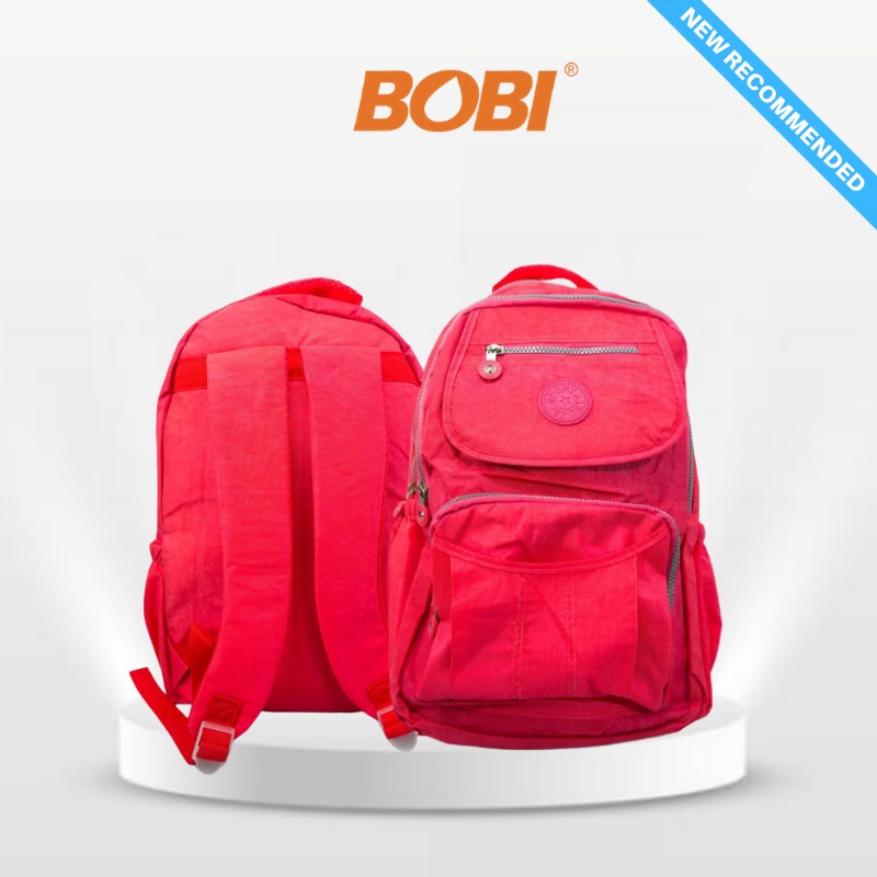 Tas Ransel / Tas Polos kode WLH20011 / 4 Variasi Warna / Tas Ransel Sekolah-Kuliah-Kerja