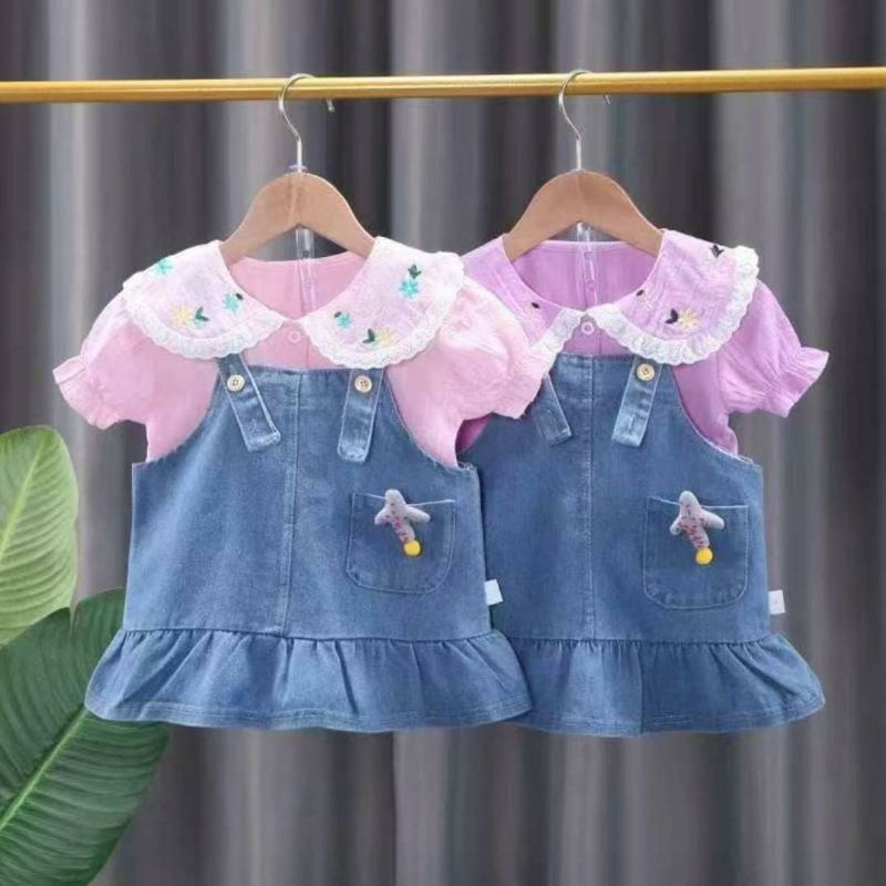 overall anak perempuan import/overall anak perempuan lucu