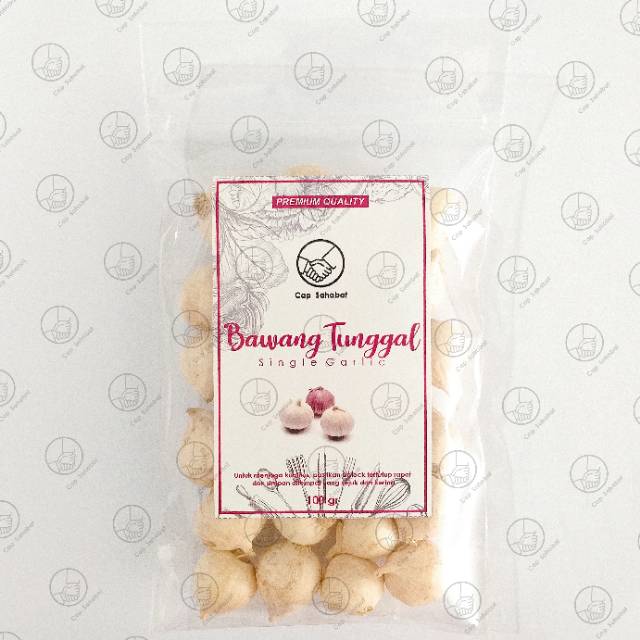 100gr Bawang Tunggal / Single Garlic  / Rempah / JSR 100% PREMIUM QUALITY