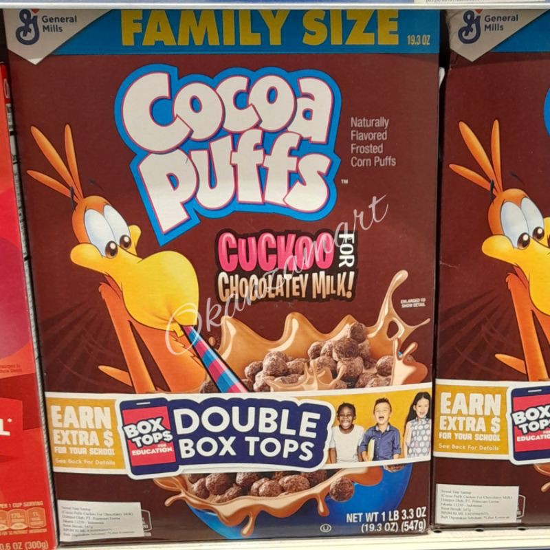 

General Mills Cocoa Puffs Chocolate Milk Cereal 547gr