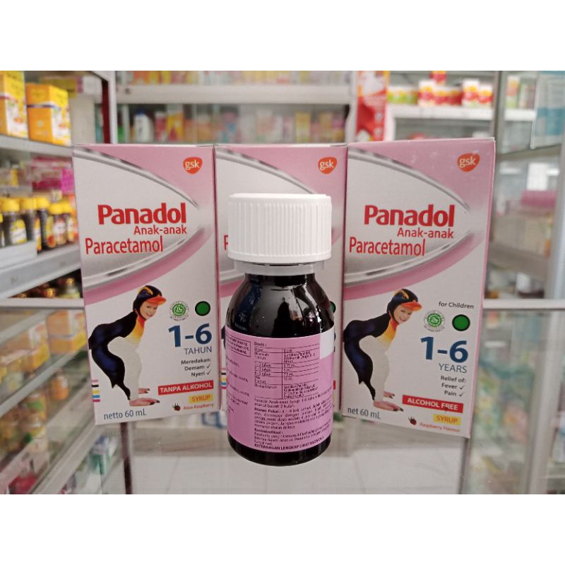 Panadol Sirup Anak Usia 1-6Th 60ml