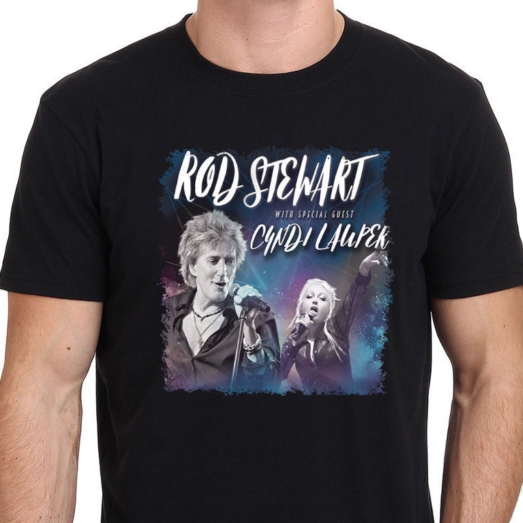 Rod Stewart & Cyndi Lauper Tour 2017 Tshirt