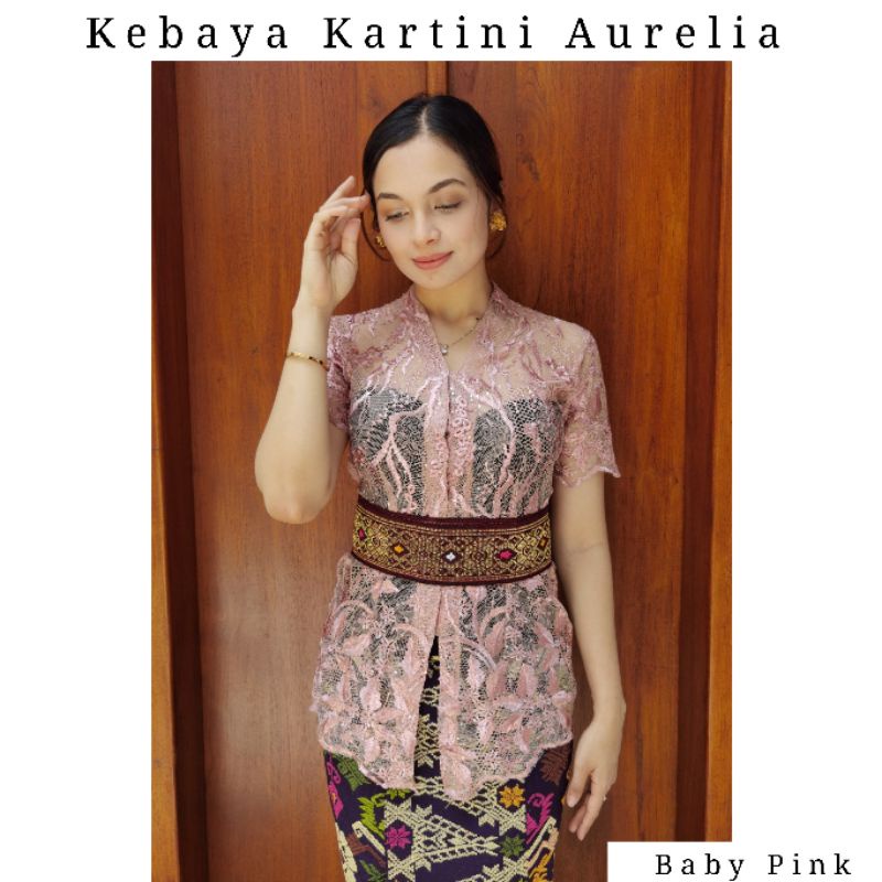 Atasan Kebaya Kartini Lengan Pendek Aurellia