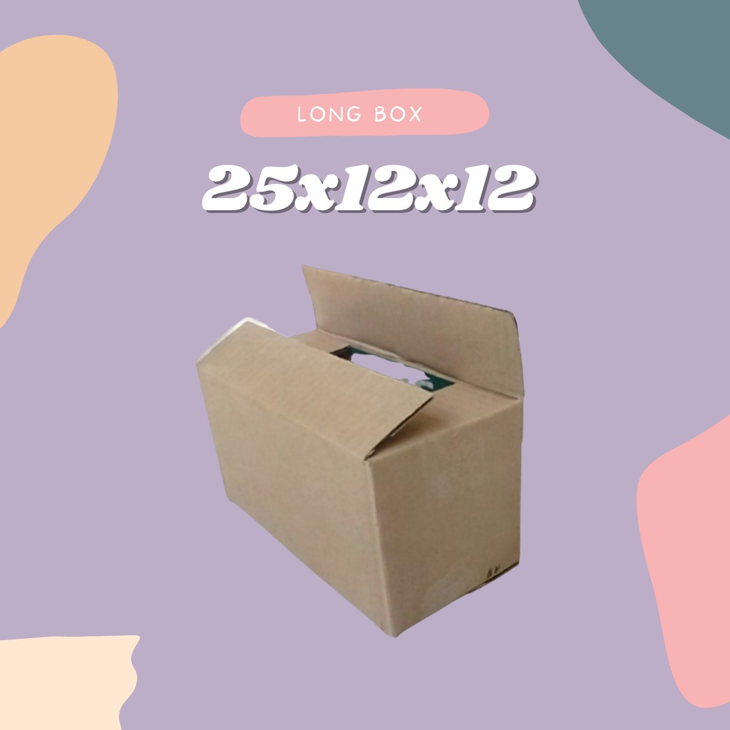 

LONG BOX // SINGLE WALL DUS OLSHOP 25X12X12 // KARTON DUS MURAH